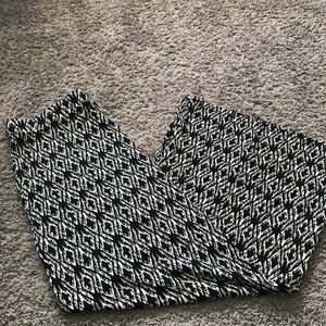 Dalia Black & White Maxi Skirt